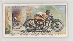 1931 Ogden's Motor Races 1931 - Tobacco [Base] #35 - The Austrian Tourist Trophy, May 10