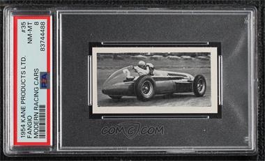 1954 Kane Modern Racing Cards - [Base] #35 - Fangio driving a 1.5-litre supercharged Alfa [PSA 8 NM‑MT]