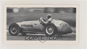 1954 Kane Modern Racing Cards - [Base] #43 - Froilan Gonzales about to cross the finishing line at Silverstone in a Ferrari