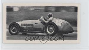 1954 Kane Modern Racing Cards - [Base] #43 - Froilan Gonzales about to cross the finishing line at Silverstone in a Ferrari