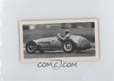 1954 Kane Modern Racing Cards - [Base] #43 - Froilan Gonzales about to cross the finishing line at Silverstone in a Ferrari