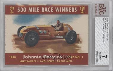 1954 Stark and Wetzel Indy Winners - [Base] #1950 - Johnnie Parsons [BVG 7 NEAR MINT]