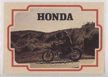 1972 Donruss Super Cycles AMA Stickers - [Base] #25 - Honda