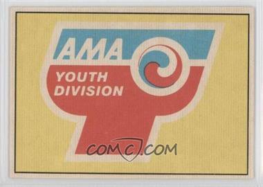 1972 Donruss Super Cycles AMA Stickers - [Base] #7 - AMA Youth Division Logo