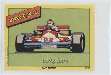 1982 Donald Duck & Co. F1 Cars - [Base] #09/82 - Alfa Romeo