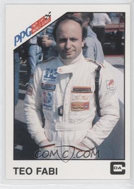 1983 CDA PPG Indy Car World Series - [Base] #19 - Teo Fabi
