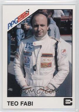 1983 CDA PPG Indy Car World Series - [Base] #19 - Teo Fabi