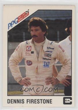 1983 CDA PPG Indy Car World Series - [Base] #2 - Dennis Firestone [Noted]