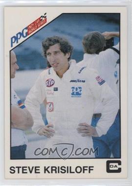1983 CDA PPG Indy Car World Series - [Base] #7 - Steve Krisiloff