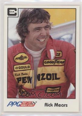 1984 CDA PPG Indy Car World Series - [Base] #10 - Rick Mears