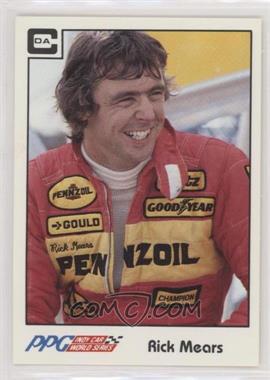 1984 CDA PPG Indy Car World Series - [Base] #10 - Rick Mears