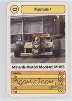Minardi-Motori Moderni M 185