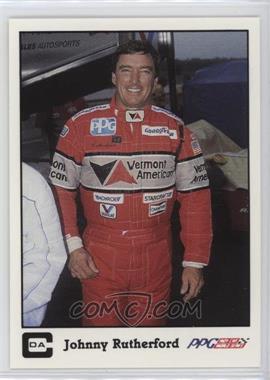 1987 CDA PPG Indy Car World Series - [Base] #22 - Johnny Rutherford