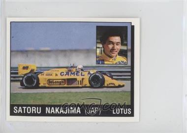 1987 Panini Motor Adventures Album Stickers - [Base] #109 - Satoru Nakajima