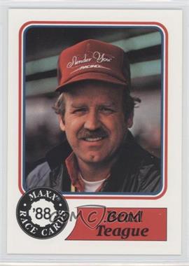 1988 Maxx - [Base] #12 - Brad Teague