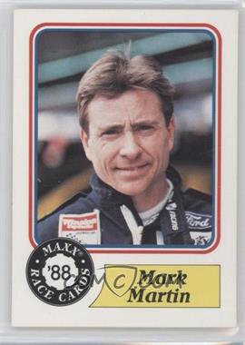 1988 Maxx - [Base] #48 - Mark Martin