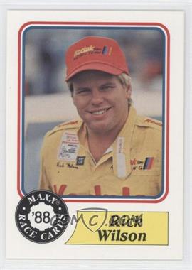 1988 Maxx - [Base] #68 - Rick Wilson