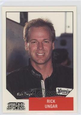 1988 World of Outlaws - [Base] - Red Back #33 - Rick Ungar