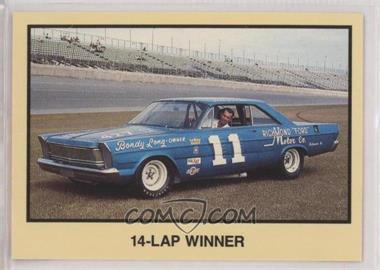 1989-90 TG Racing Masters of Racing - [Base] #201 - White Gold - Ned Jarrett