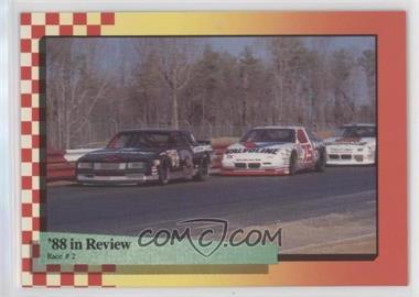 1989 Maxx Racing - [Base] #102 - '88 in Review - Neil Bonnett, Dale Earnhardt