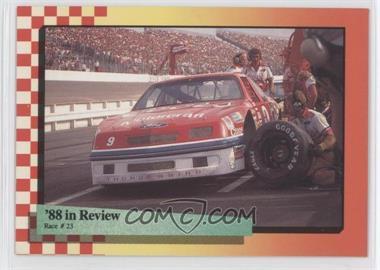 1989 Maxx Racing - [Base] #123 - '88 in Review - Bill Elliott