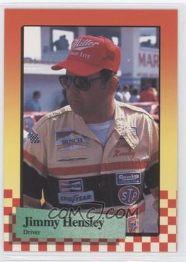 1989 Maxx Racing - [Base] #219 - Jimmy Hensley