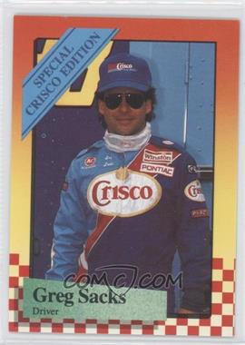 1989 Maxx Special Crisco Edition - [Base] #1 - Greg Sacks