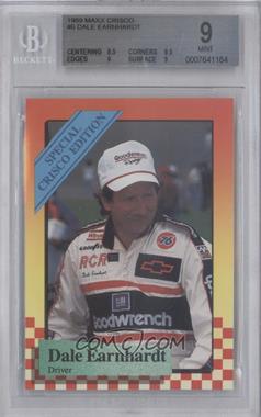 1989 Maxx Special Crisco Edition - [Base] #6 - Dale Earnhardt [BGS 9 MINT]