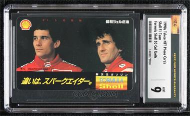 1990s Teleca NTT Racing Phone Cards - [Base] #_SHEL.1 - Shell F1 Team [CSG 9 Mint]