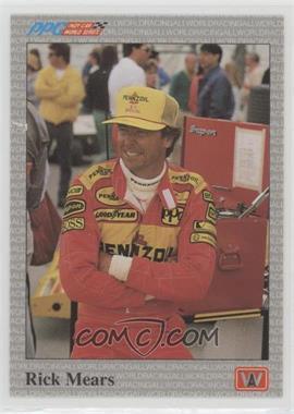 1991 All World PPG Indy Car World Series - [Base] #30 - Rick Mears