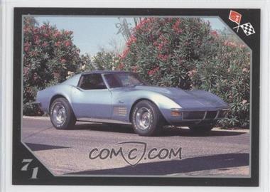 1991 Collect-A-Card Vette Set - [Base] #31 - 1971 Corvette Sport Coupe
