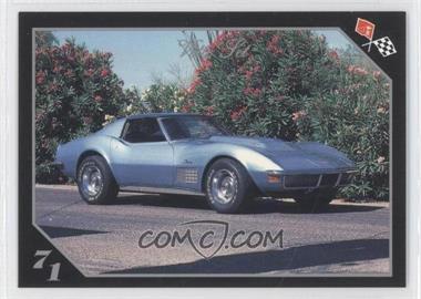1991 Collect-A-Card Vette Set - [Base] #31 - 1971 Corvette Sport Coupe