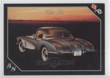 1991 Collect-A-Card Vette Set - [Base] #6 - 1958 Corvette Convertible