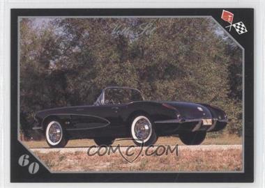 1991 Collect-A-Card Vette Set - [Base] #8 - 1960 Corvette Convertible