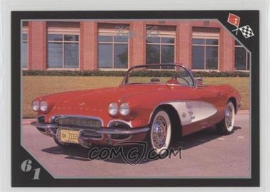 1991 Collect-A-Card Vette Set - [Base] #9 - 1961 Corvette Convertible