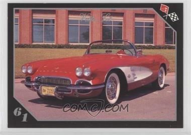 1991 Collect-A-Card Vette Set - [Base] #9 - 1961 Corvette Convertible