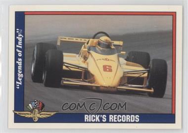 1991 Collegiate Collection Legends of Indy - [Base] #31 - Rick's Records