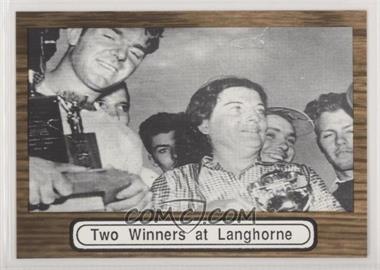 1991 Garfield Press Pioneers of Racing - [Base] #21 - Two Winner at Langhorne