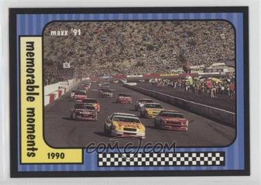 1991 Maxx Collection - [Base] #158 - memorable moments - Mark Martin