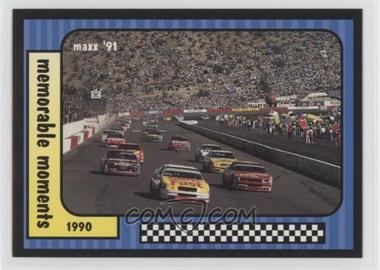 1991 Maxx Collection - [Base] #158 - memorable moments - Mark Martin