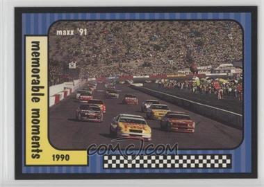 1991 Maxx Collection - [Base] #158 - memorable moments - Mark Martin