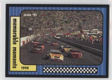 1991 Maxx Collection - [Base] #158 - memorable moments - Mark Martin