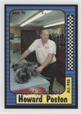 1991 Maxx Collection - [Base] #214 - Howard Poston