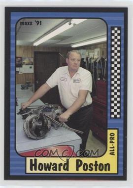 1991 Maxx Collection - [Base] #214 - Howard Poston