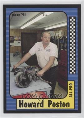 1991 Maxx Collection - [Base] #214 - Howard Poston