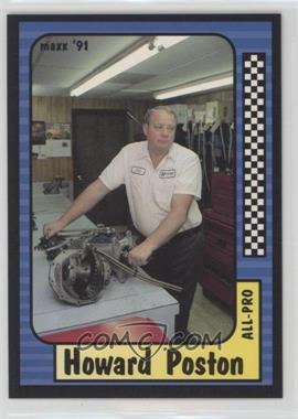 1991 Maxx Collection - [Base] #214 - Howard Poston