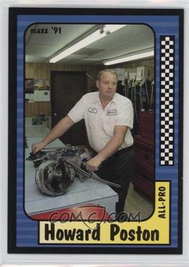 1991 Maxx Collection - [Base] #214 - Howard Poston