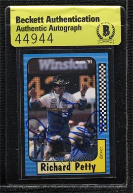 1991 Maxx Collection - [Base] #43 - Richard Petty [BAS Authentic]