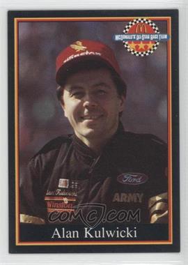 1991 Maxx McDonald's All-Star Race Team - [Base] #8 - Alan Kulwicki