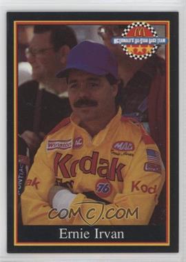 1991 Maxx McDonald's All-Star Race Team - [Base] #9 - Ernie Irvan